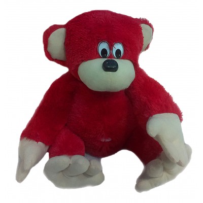 Мягкая игрушка Алина «Обезьянка» (55 см) красный
