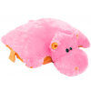 Игрушка-подушка Алина «Бегемот» (55 см) розовый