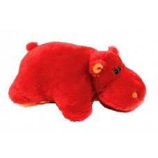 Игрушка-подушка Алина «Бегемот» (55 см) красный