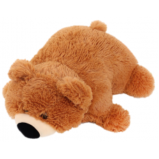 Игрушка-подушка Алина «Мишка» (45 см) коричневый