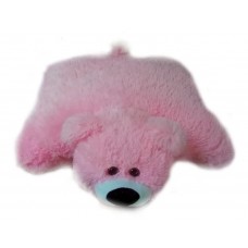 Игрушка-подушка Алина «Мишка» (45 см) розовый