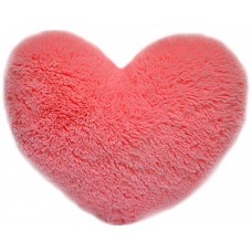 Декоративная подушка Алина «Сердце» (15 см) розовый