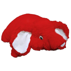 Игрушка-подушка Алина «Слон» (55 см) красный