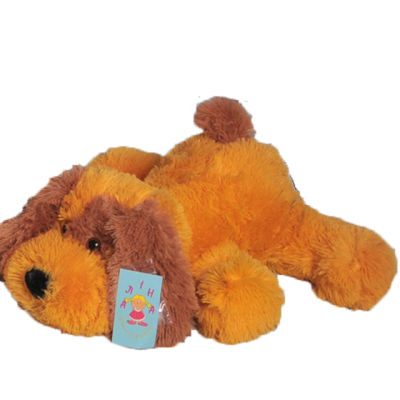 Мягкая игрушка Алина Собака «Шарик» (75 см) медовый