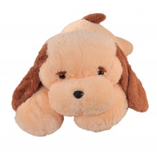 Мягкая игрушка Алина Собака «Тузик» (140 см) персиковый